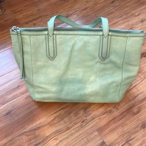 Fossil Mint Green Shopper